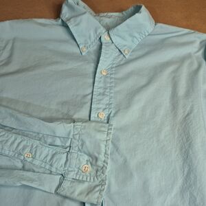Ralph Lauren Light Teal Button Down Shirt